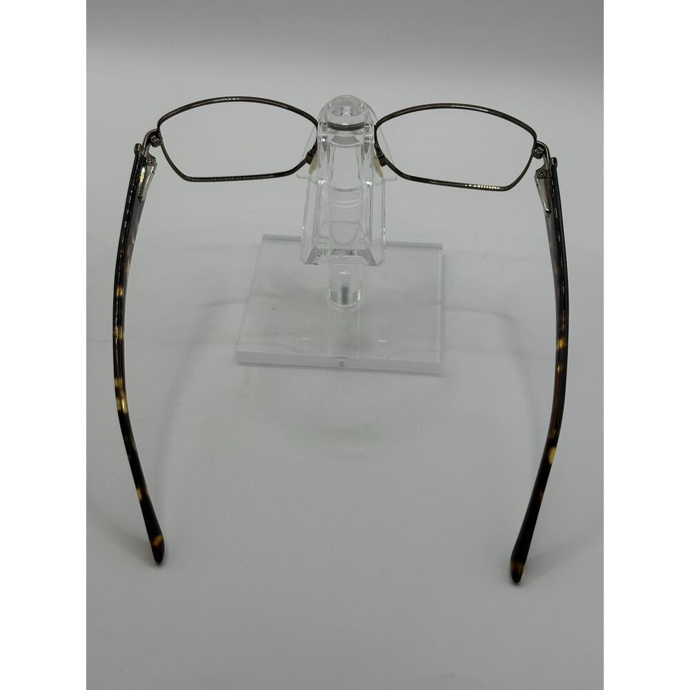 ELLE EL18797 BR Brown Women's Half Rim Eyeglass Frames 53-19-135 - Picture 7 of 8